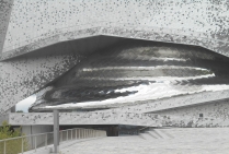 La Philharmonie (Paris) vue rapprochée