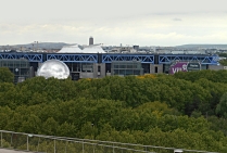 La Philharmonie (Paris) vue depuis le Belvédère