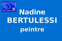 Grands Trophées de la Méditerranée des Styles et des Arts MARSEILLE 2019 - (EDMC) Nadine BERTULESSI, peintre