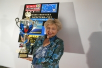 Jacqueline MORANDINI, peintre, lauréate du concours artistique, à obtenu le Grand Trophée de la Méditerranée du Style et des Arts MARSEILLE 2019 - Avec les félicitations du Jury.