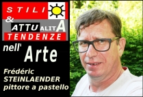 Frédéric Steinlaender, maître-pastelliste, lauréat du Palmarès, obtient le Grand Trophée de l'Art et des Styles Sanremo 2019.Italie