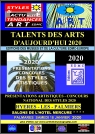 Affiche Talents des Arts d'Aujourd'hui 2020